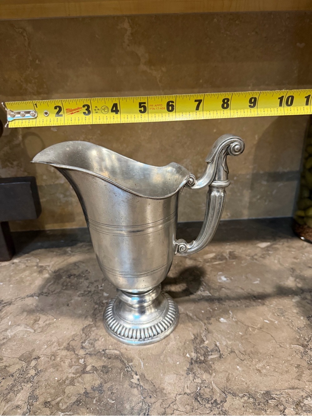 Arte Italica Peltro Romana Pitcher - Picture 2 of 12